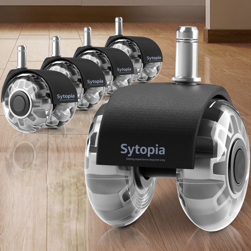 Office chair wheels set of - wheels,