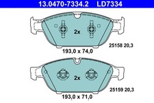FRONT BRAKE PAD SET DISC BRAKE