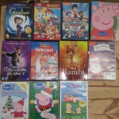 11x kids dvds - 11x, bundle