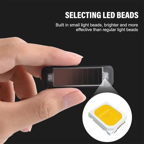 Led solar car - solar, alarm