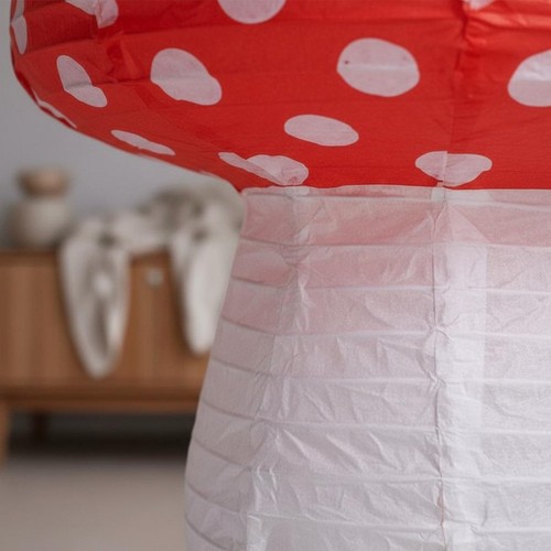 Paper toadstool night light - toadstool,