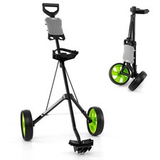 Costway wheel foldable golf - costway, 2
