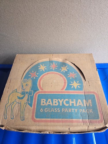 Babycham glasses party pack - babycham,