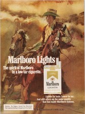 Marlboro Lights 1976 Vintage