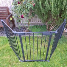 BabyDan Black Extra Wide Kids Stair or fire gaurd Safety Gate