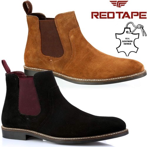 Mens leather chelsea - mens,