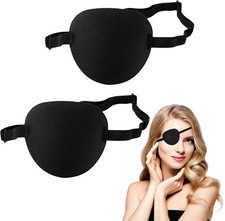Eye Patch, 2PCS 3D Adjustable