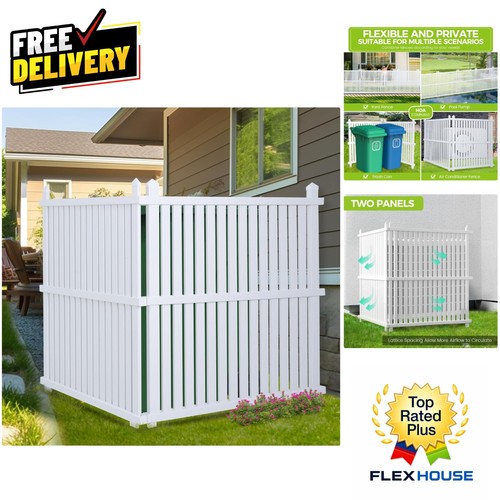 Protective vinyl fence - fence, air