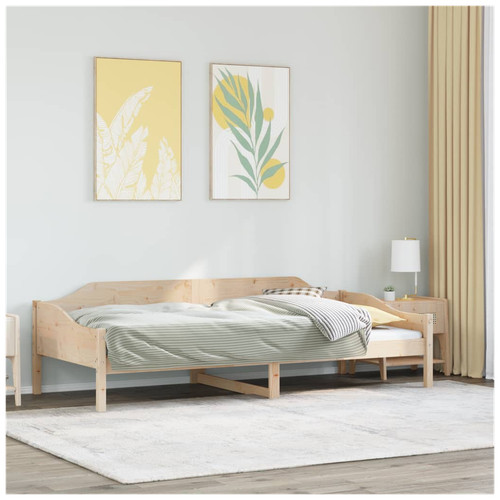 Bed frame natural 80x200 - bed, cm