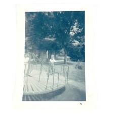 Vintage Playground Photo Kids