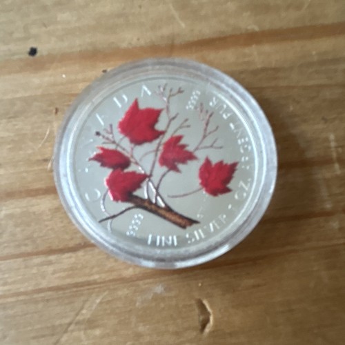2018 canada silver maple - canada, $5