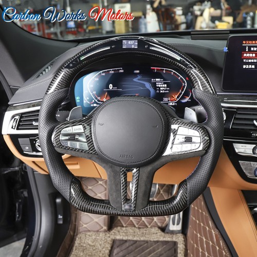Led carbon fiber steering - led,