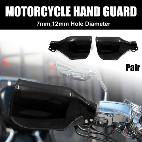 Pair black plastic - pair, motorbike