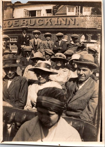 Old photo charabanc - photo, trip