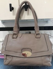 OROTON leather beige/taupe tote bag