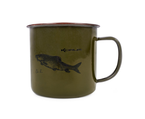 Korum classic enamel mug - classic,
