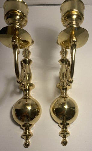 Vintage solid brass wall - vintage,