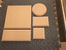 18mm MDF Wooden Plaques