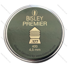 Bisley Premier .177/4.5mm Air Rifle Pellets Quantity 400ct Free P&P  L572