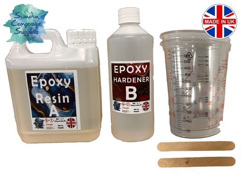 Clear epoxy resin craft - resin,