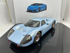 ** EXOTO RLG11075 1967 FORD GT40 MK IV SILVERSTONE BLUE 1:18 SCALE **
