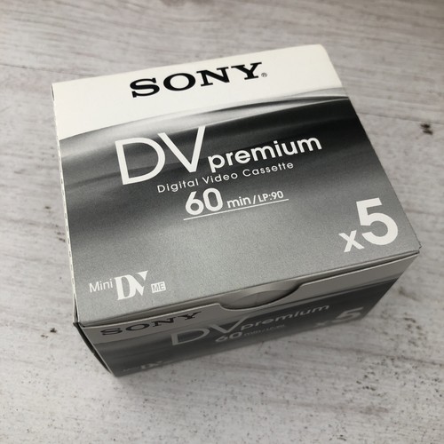 Sony premium 60 min - sony, dv