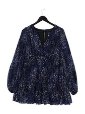 Ted Baker Maxi Dress UK10 in Blue