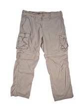 Sonoma Beige Zip Off Cargo Trousers W38