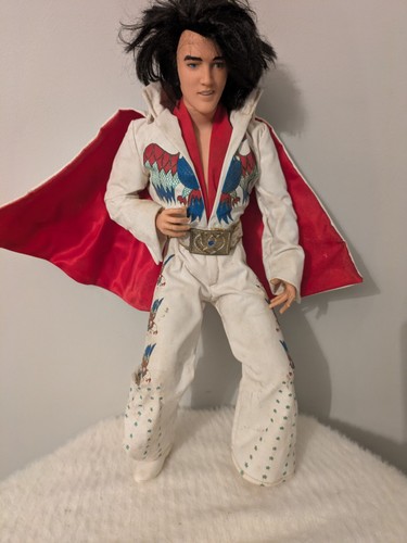 Vtg elvis presley doll - doll, 1984
