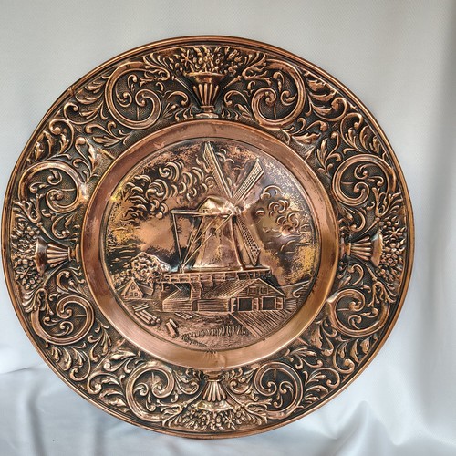 Large copper plate dutch - copper,