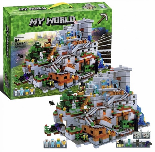 New the minecraft mountain - new,