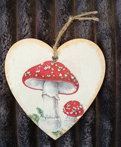Handmade wooden hanging - handmade,