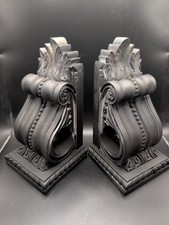Heavy Ornate Wall Corbels Pair