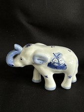 Royal Delft Elephant Blue White 506 Hand Painted