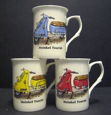 1 Mug HEINKEL TOURIST Scooter Fine Bone China Mug Cup Beaker