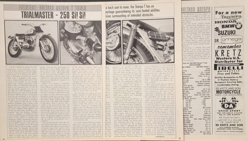 1966 bultaco sherpa trials - 1966,