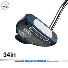 Odyssey Ai-ONE 2-BALL DB Mallet Putter 34" STROKE LAB 90 Steel Shaft Double Bend