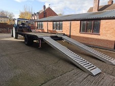 Low Loader Trailer Digger