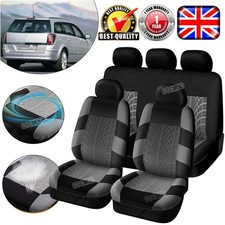 Full set grey fabric - set, seat