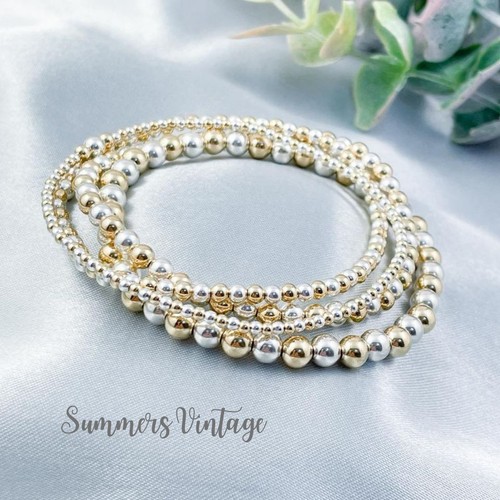 Sterling silver and - silver, gold