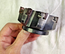 Iscar 100mm F90A, 90 degree carbide face mill, fits 32mm arbor