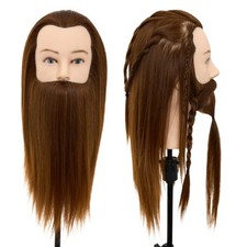 100% Real Human Hair Salon Man