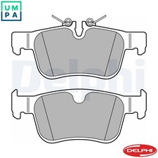 BRAKE PAD SET DISC BRAKE LP3312 FOR VOLVO V60/II S90/ESPORTIVO S60/III V90 2.0L