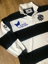 BARBARIANS / BAA BAAS - V RARE LONG SLEEVE "COTTON OXFORD" RUGBY UNION SHIRT XL