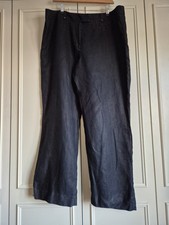 Jaeger 100% Linen Wide Leg