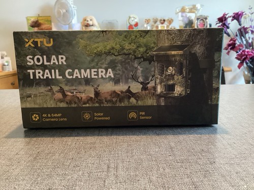Xtu trail camera - solar, powered