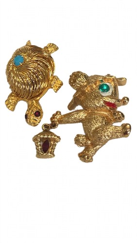 Vintage gerry brooch lot 2 - brooch,