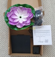 Lotus Solar Panel Powered