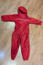 REGATTA PUDDLE BOYS GIRLS WATERPROOF ALL IN ONE RAIN SUIT KIDS CHILDRENS 4-5