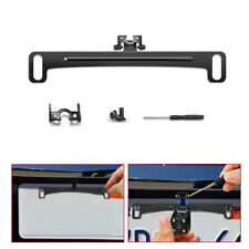 Universal Car Rear View Backup Camera License Plate Metal Bracket Accessories.